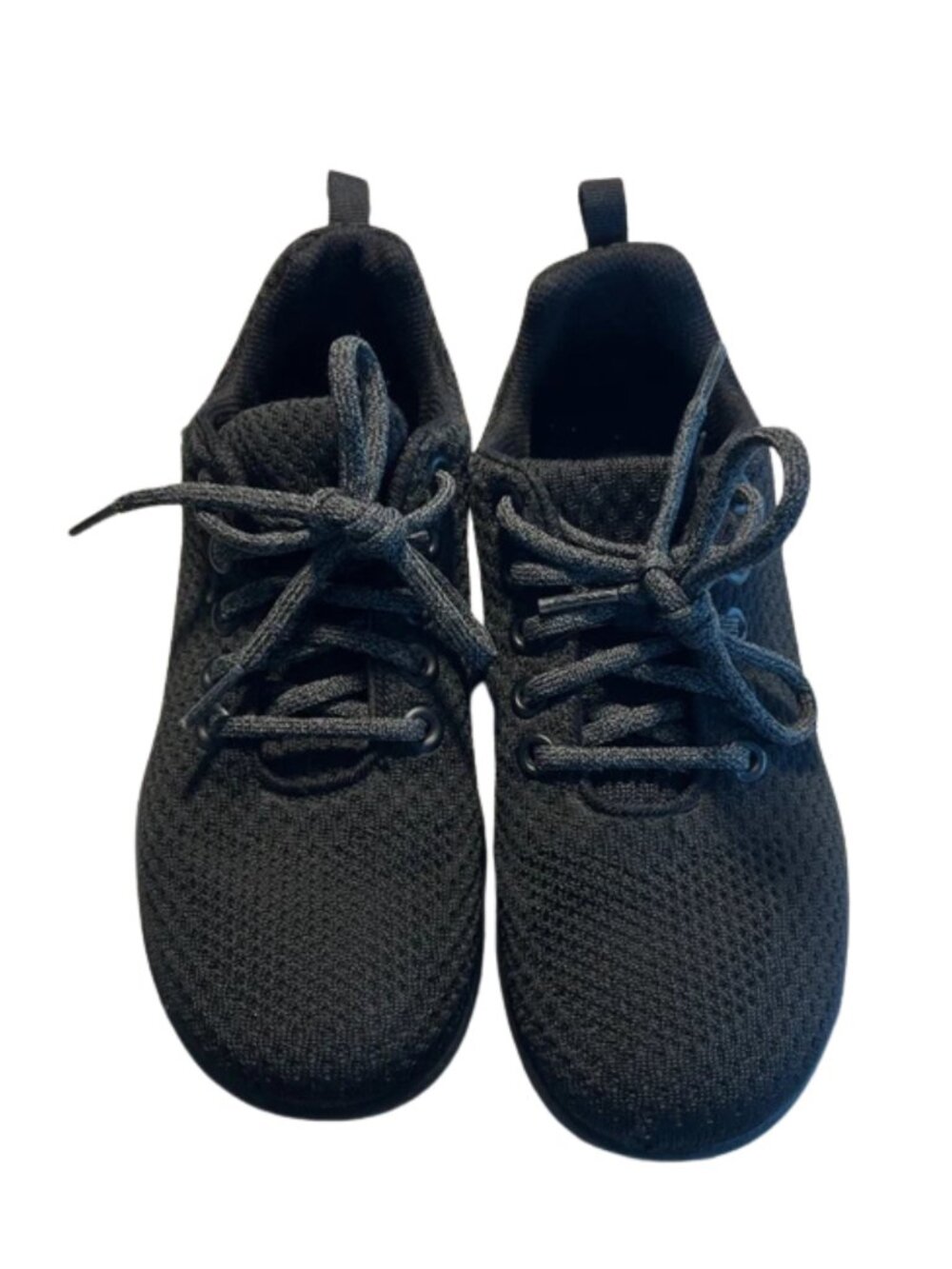 Athletic Works Women’s Black Lace Up Jogging Sneakers Shoes Size 6